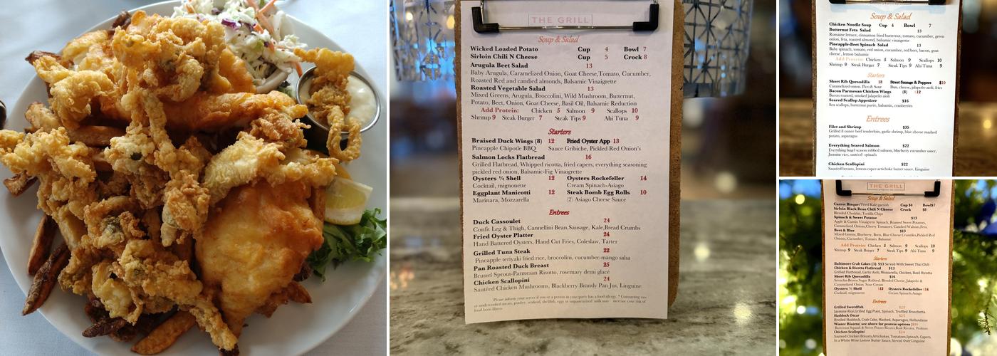 Fairview Inn Menu