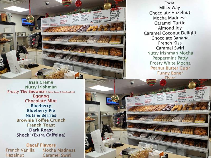Coffee Shack Menu