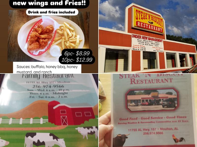 Steak N' Biscuit Menu
