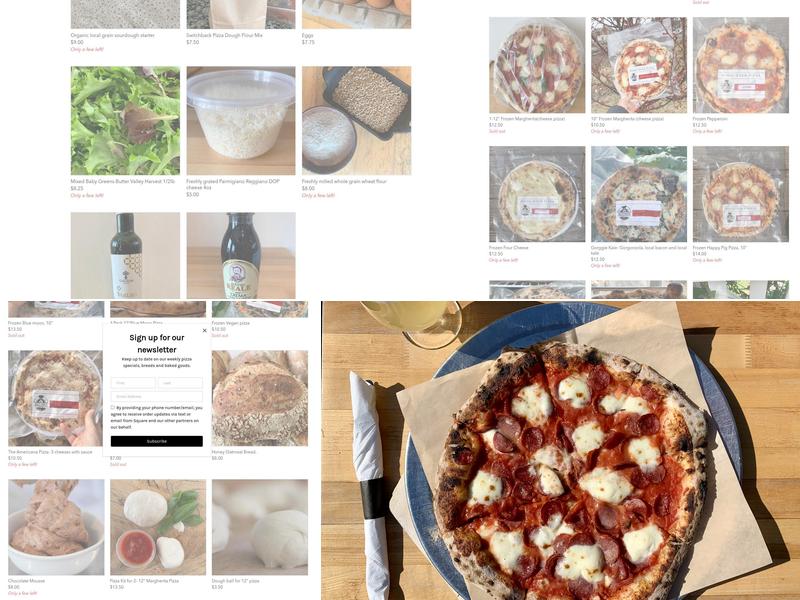 Switchback Pizza Company Menu