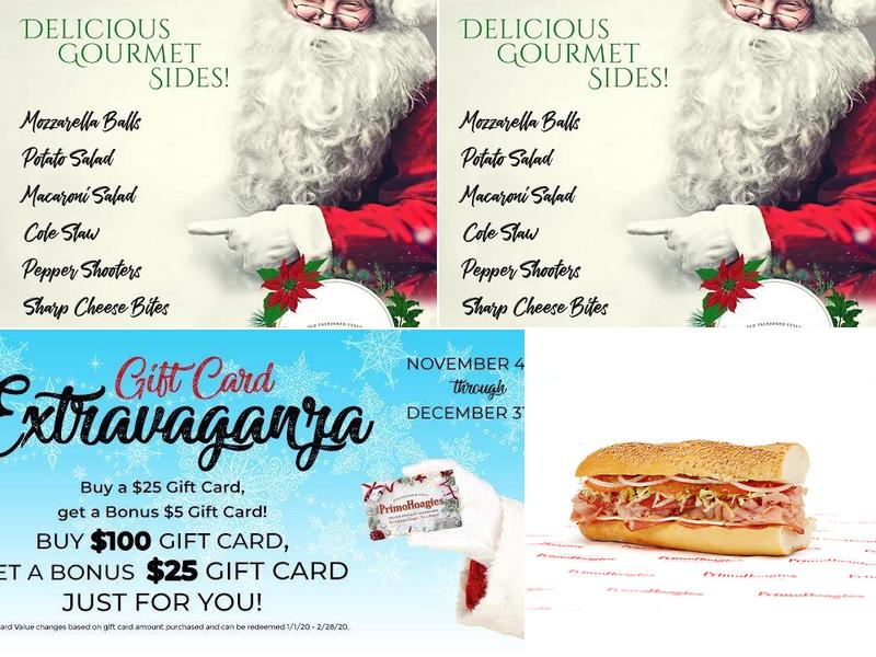 PrimoHoagies Menu