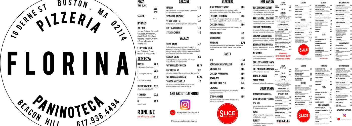 Slice Menu