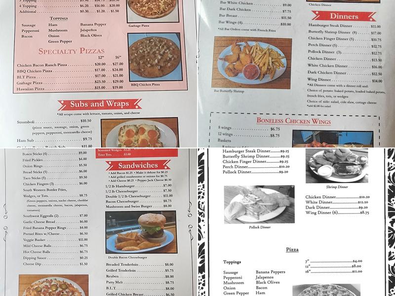 Kibitzer Menu