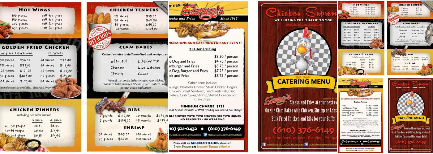 Chicken Supreme Menu