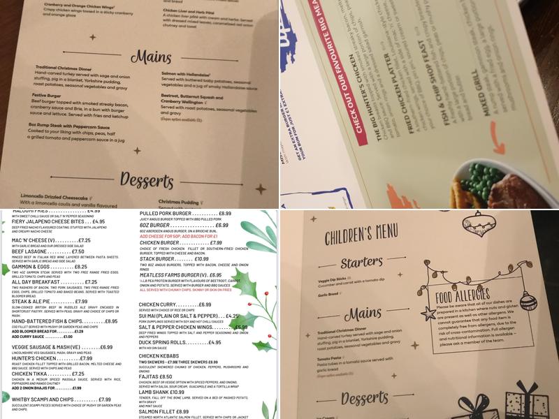 The Rocket Pub & Kitchen Menu