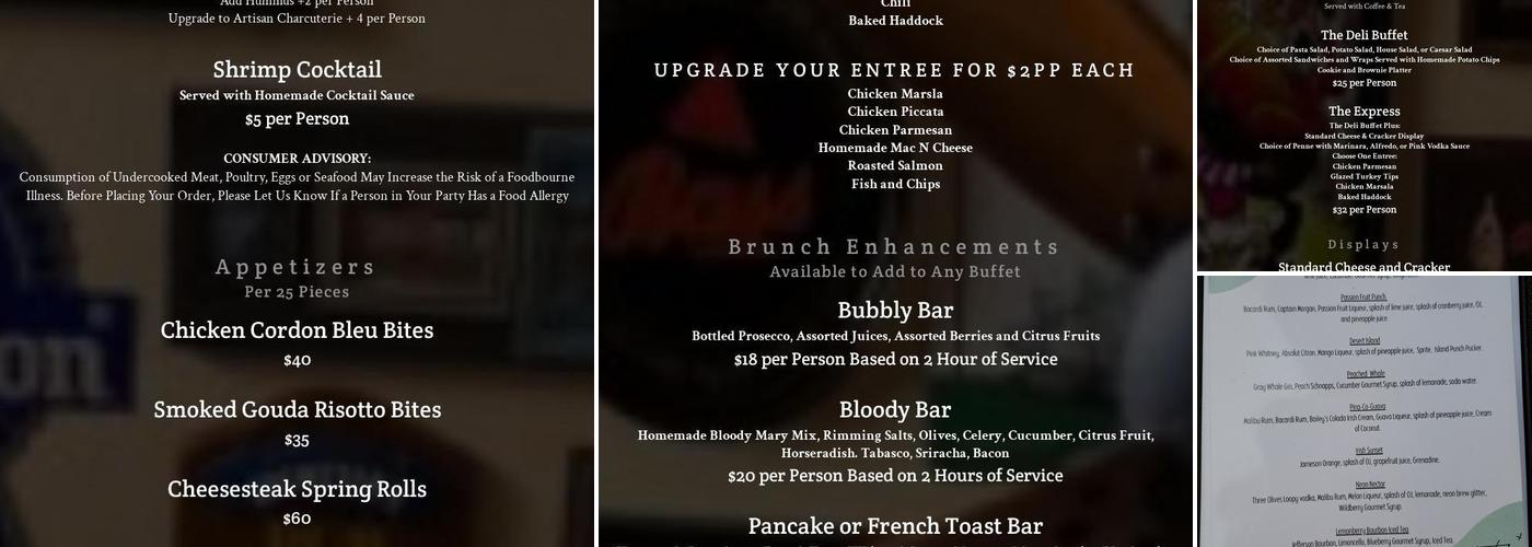 Mick Morgan's Irish Pub & Restaurant Menu