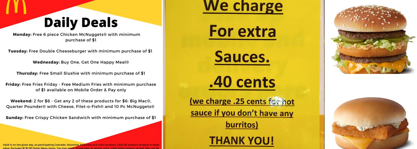 McDonald's Menu