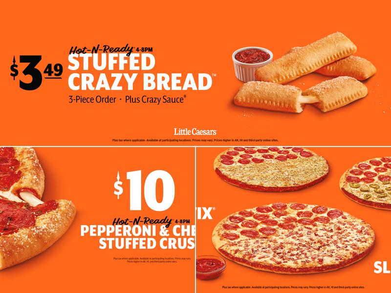 Little Caesars Pizza Menu