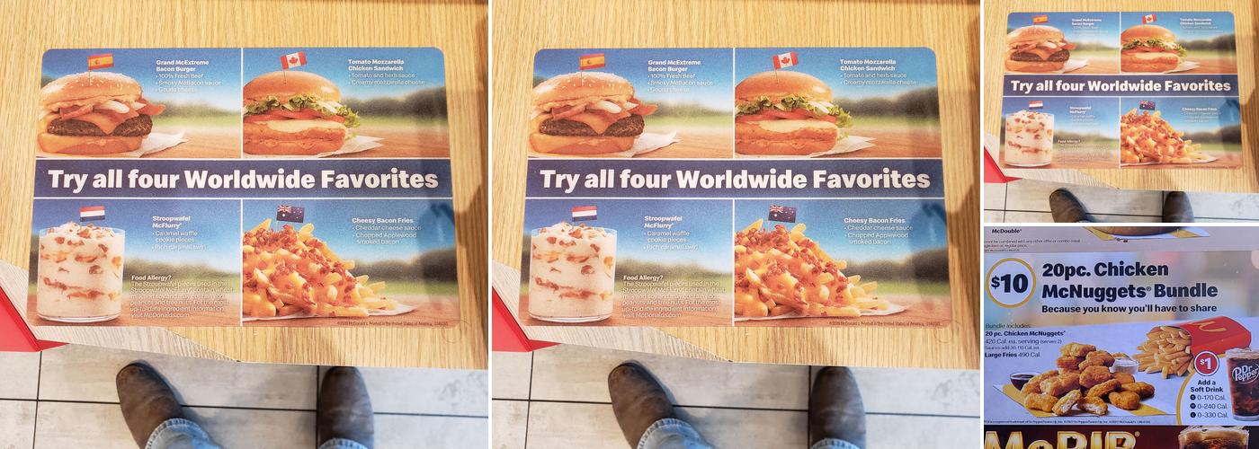 McDonald's Menu