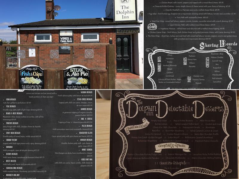 The Dolphin Inn Menu