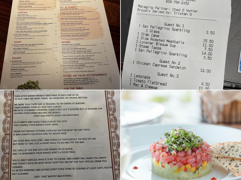 Seasons 52 Menu