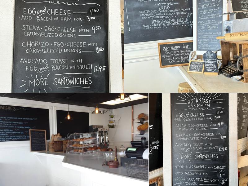 Breadbasket Bakery Menu