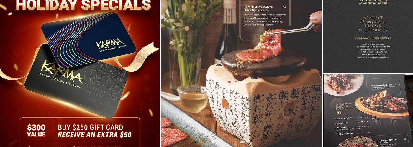 Karma in Westford Menu