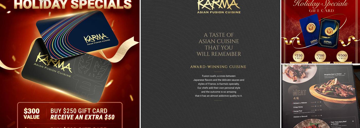 Karma in Westford Menu
