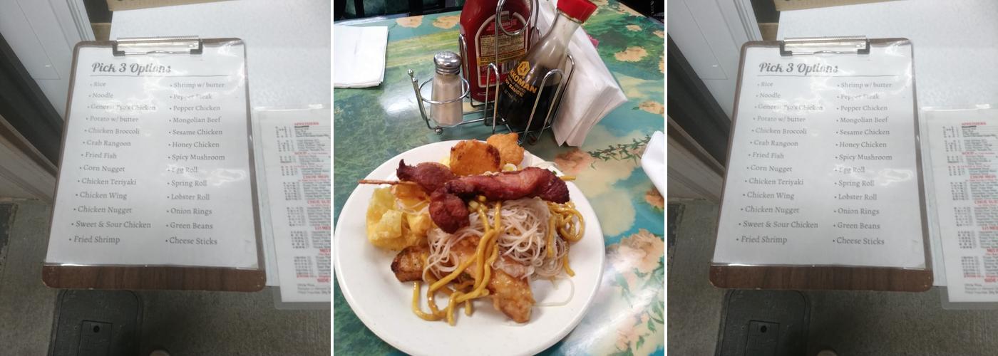King Buffet Menu