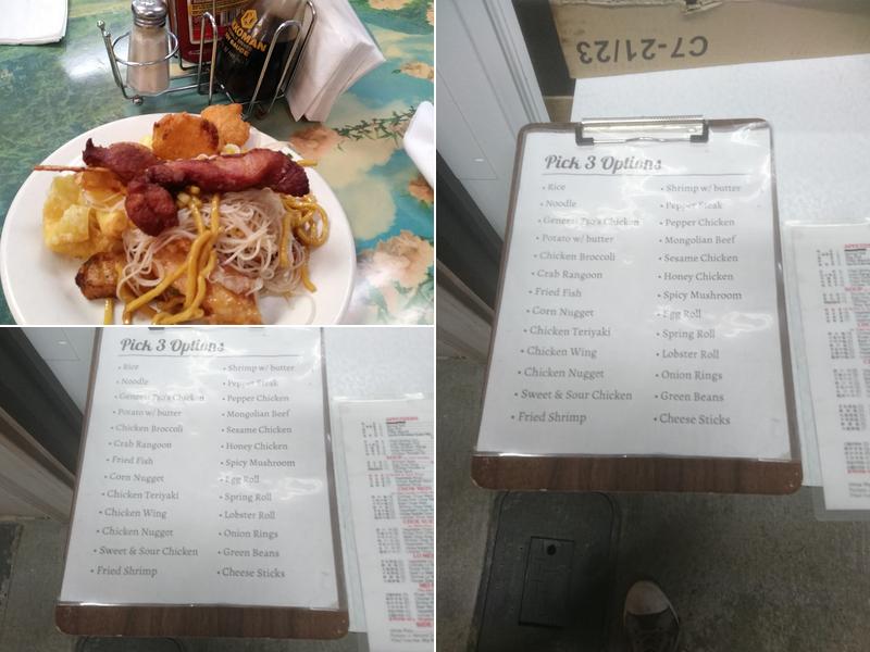 King Buffet Menu