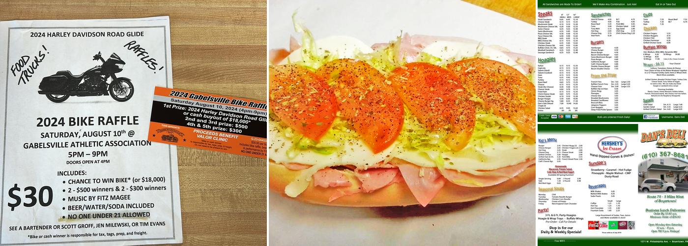Dan's Deli Menu