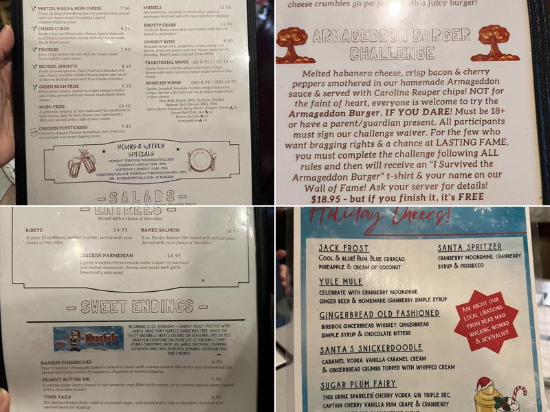 The Nickle Plate Bar & Grill Menu