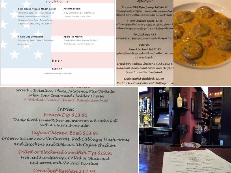 First House Pub Menu