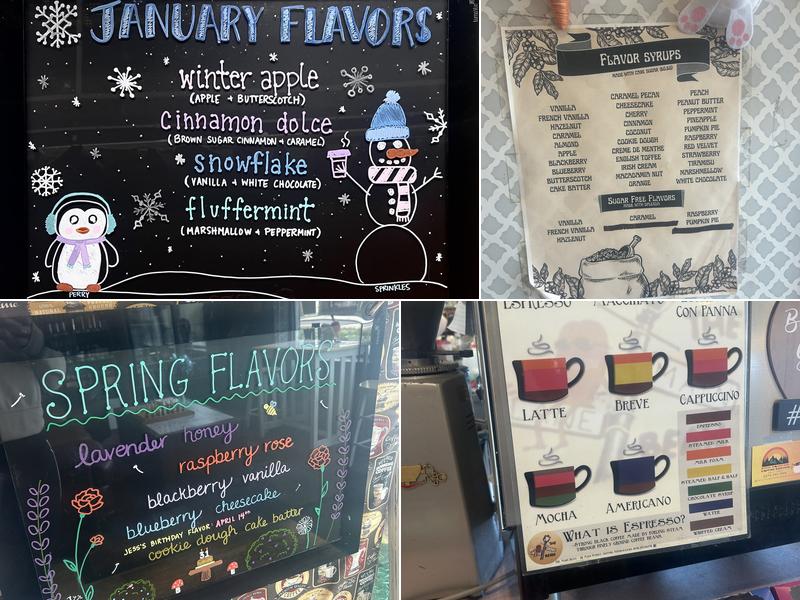 The Main Bean Menu