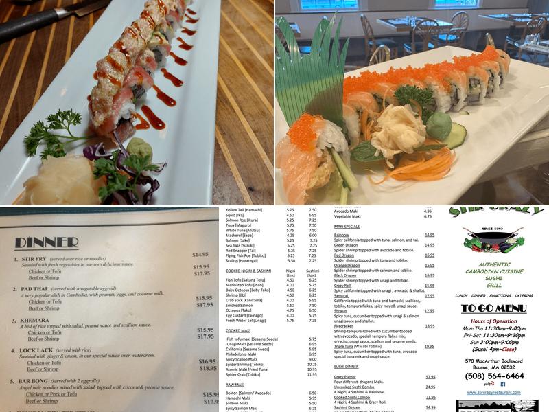 Stir Crazy Menu