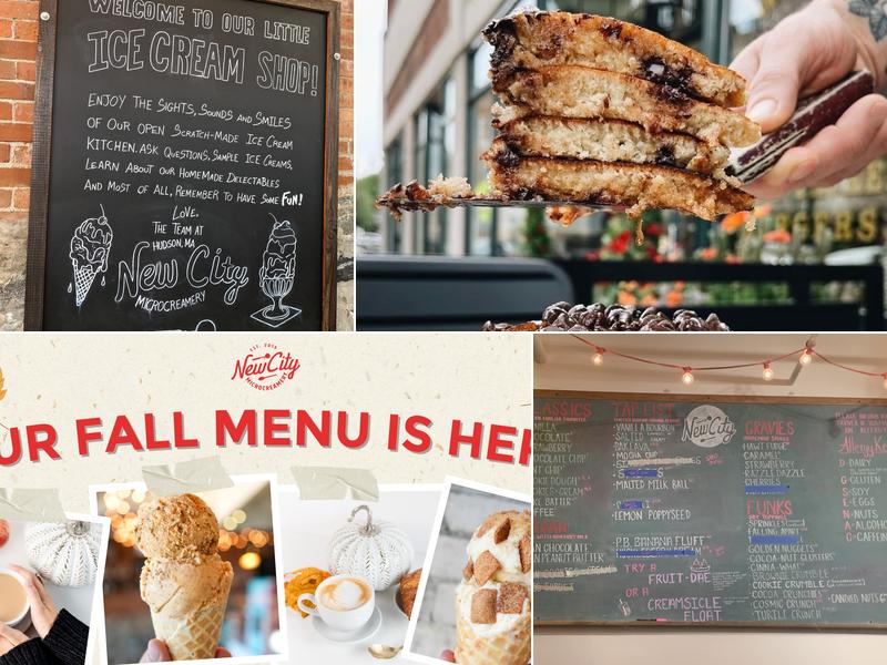 New City Microcreamery Menu