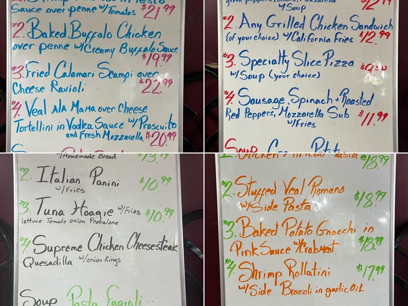 Pizza Pie-O-Near Menu