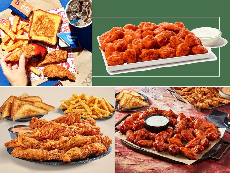 Zaxbys Chicken Fingers & Buffalo Wings