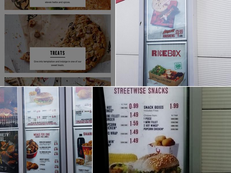 KFC Liverpool - East Prescott Road Menu