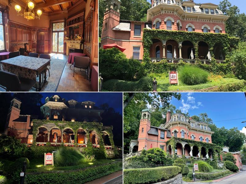 Libations Lounge at the Harry Packer Mansion