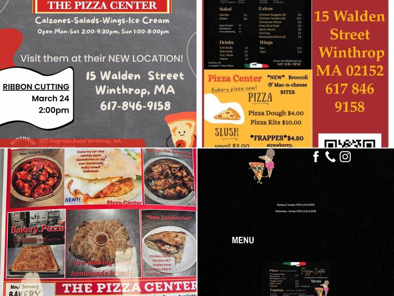 Pizza Center Menu