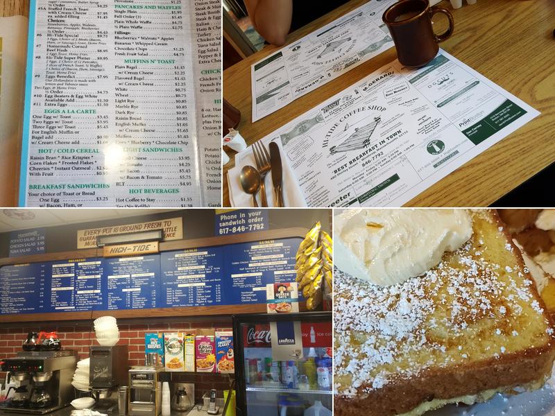 Hi-Tide Menu