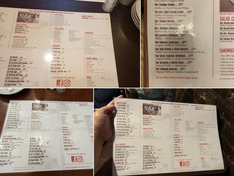 Amy Ruth's Menu