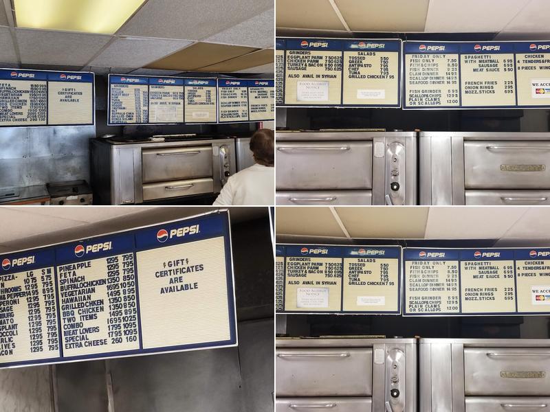 Orbit Pizza Menu