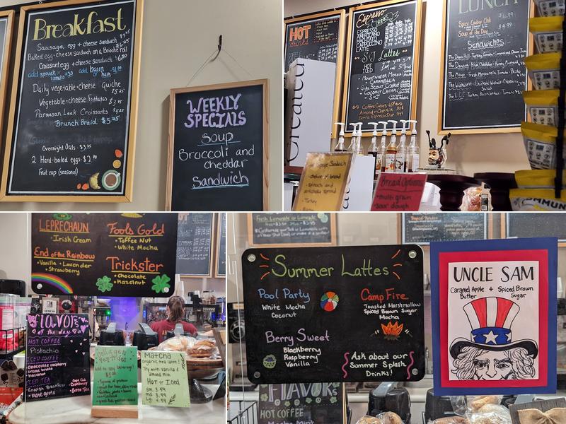 Sweets N' Java Menu