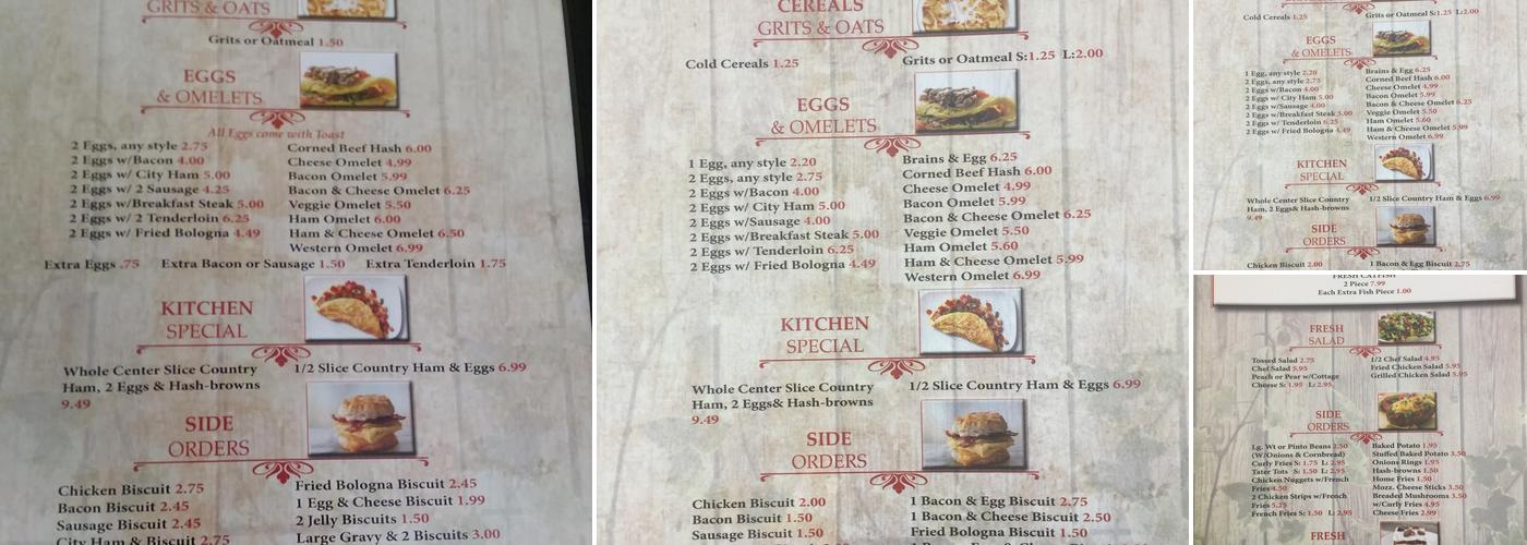 The other Place Menu