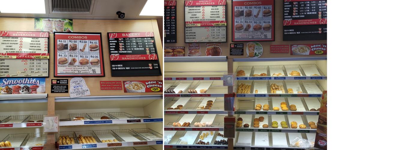 Honey Dew Donuts Menu
