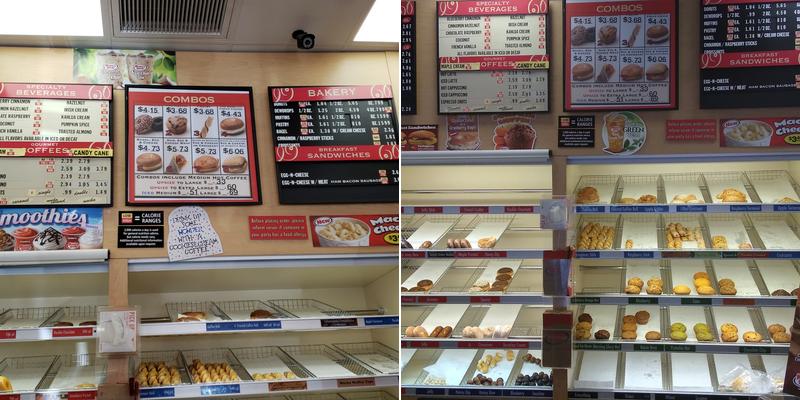 Honey Dew Donuts Menu