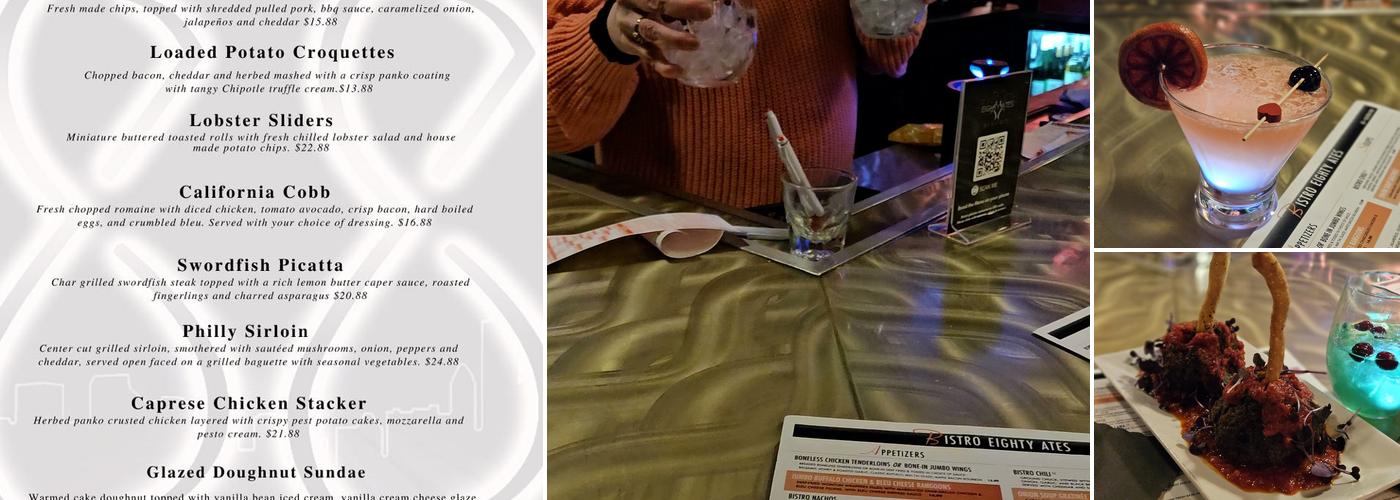 Bistro Eighty Ates Menu
