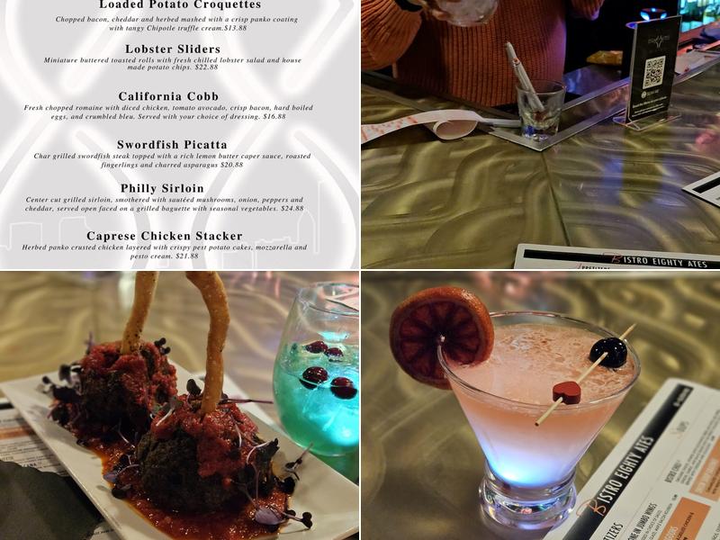 Bistro Eighty Ates Menu