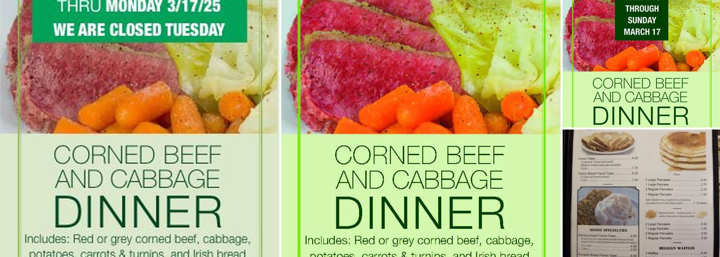 Breakfast Nook Menu