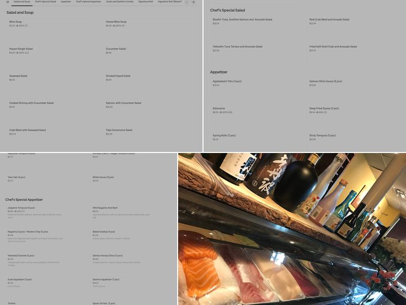 Sushi Heeya Menu