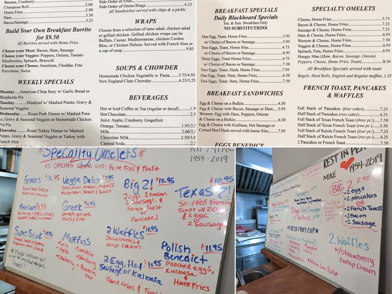 Coffee Mug Menu