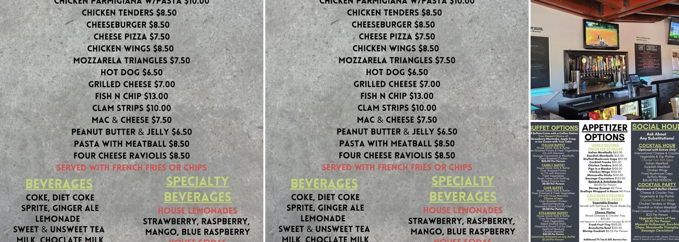 J. Anthony's Italian Grill Menu