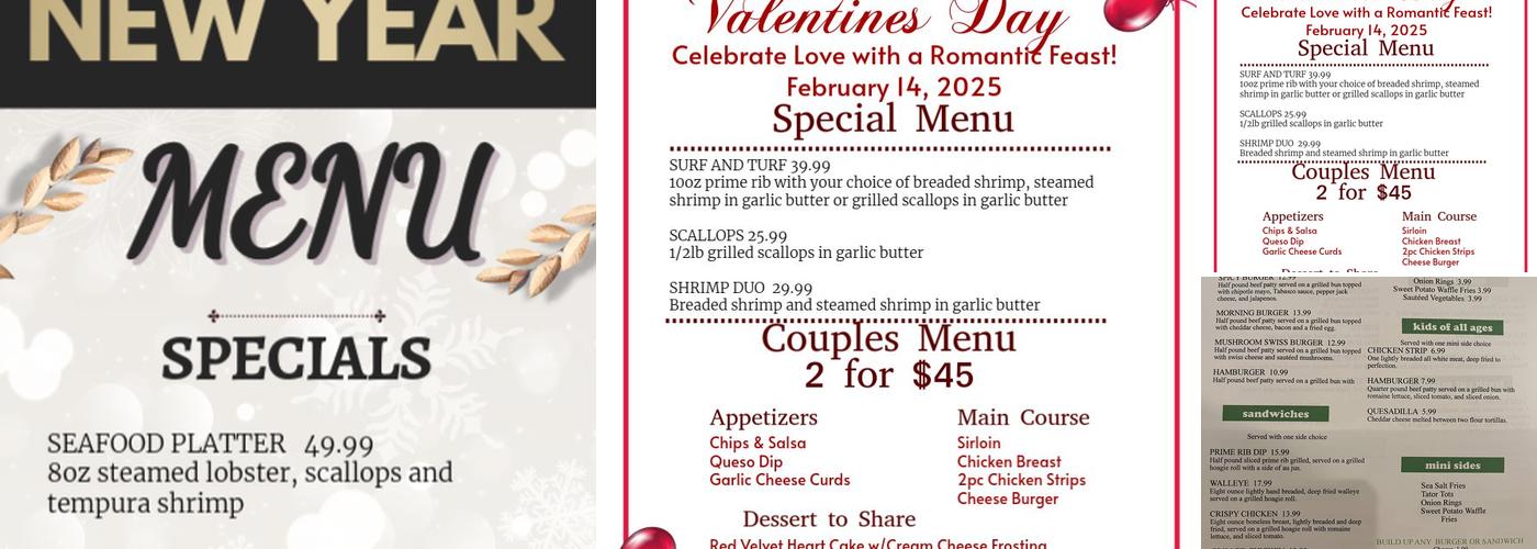 R Bar Menu