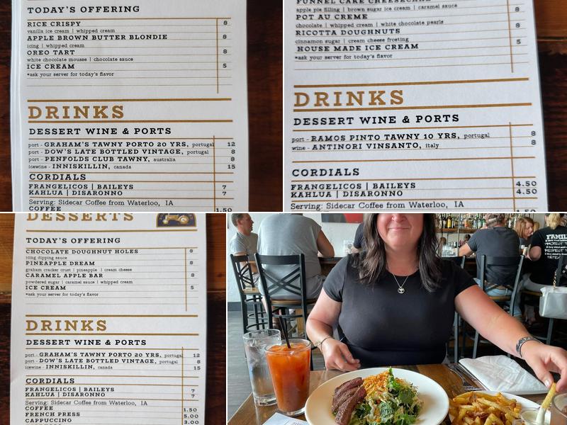 Primrose Menu