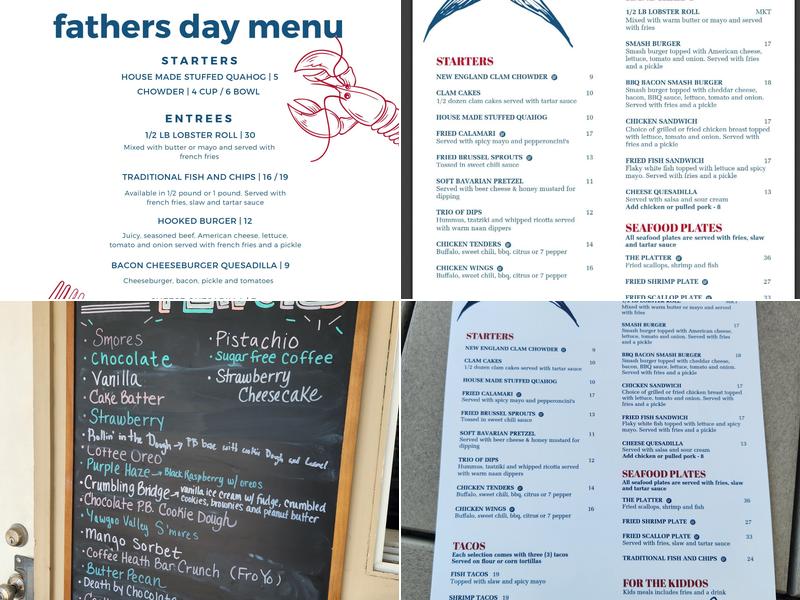 Off the Hook Bar & Grill Menu