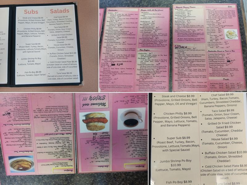 Wayside Menu