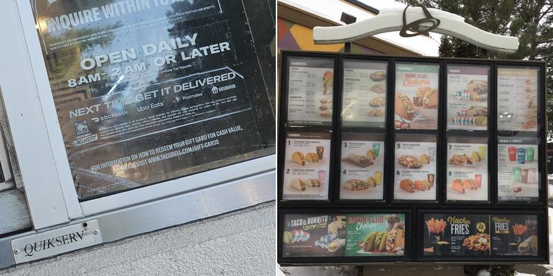 Taco Bell Menu