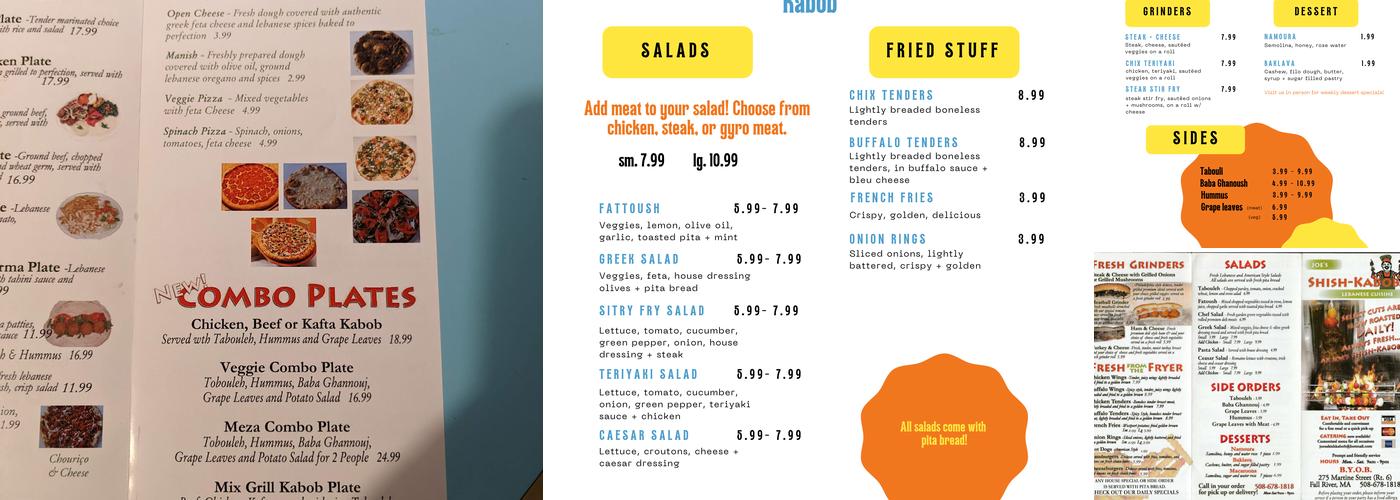 9 Star International Menu